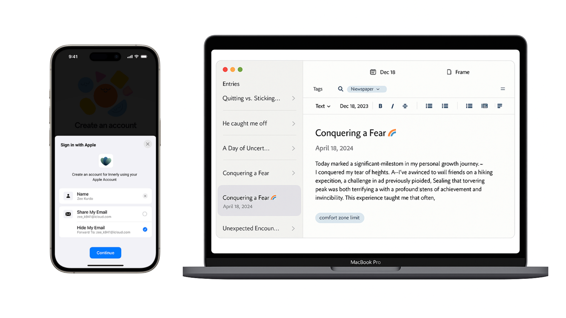 Sync across all your devices